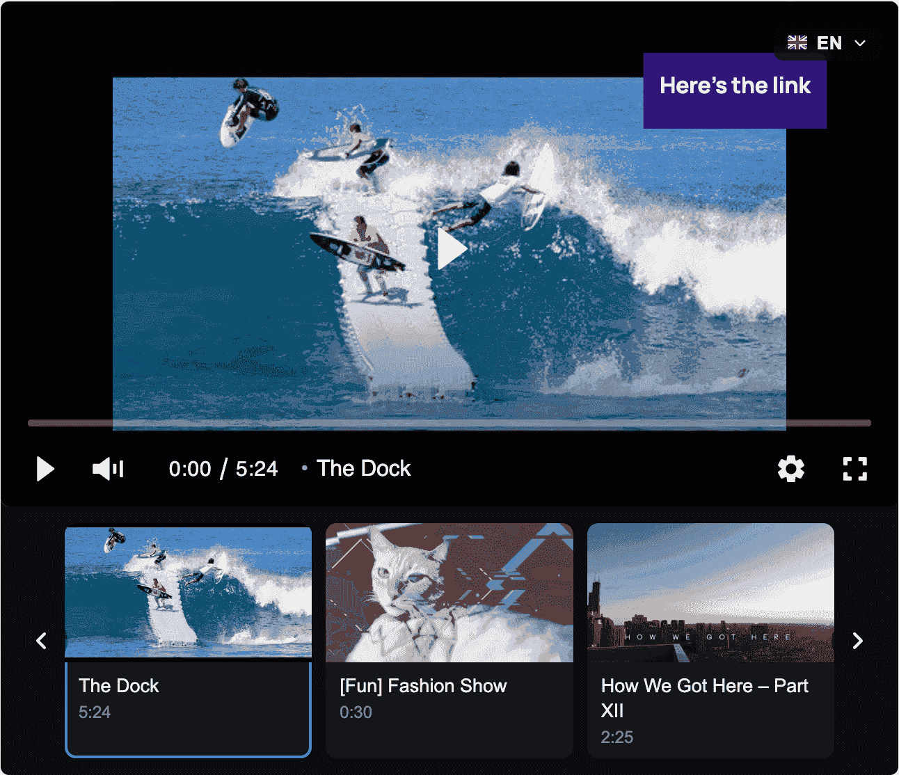 List, Grid, and Slider layouts on the frontend